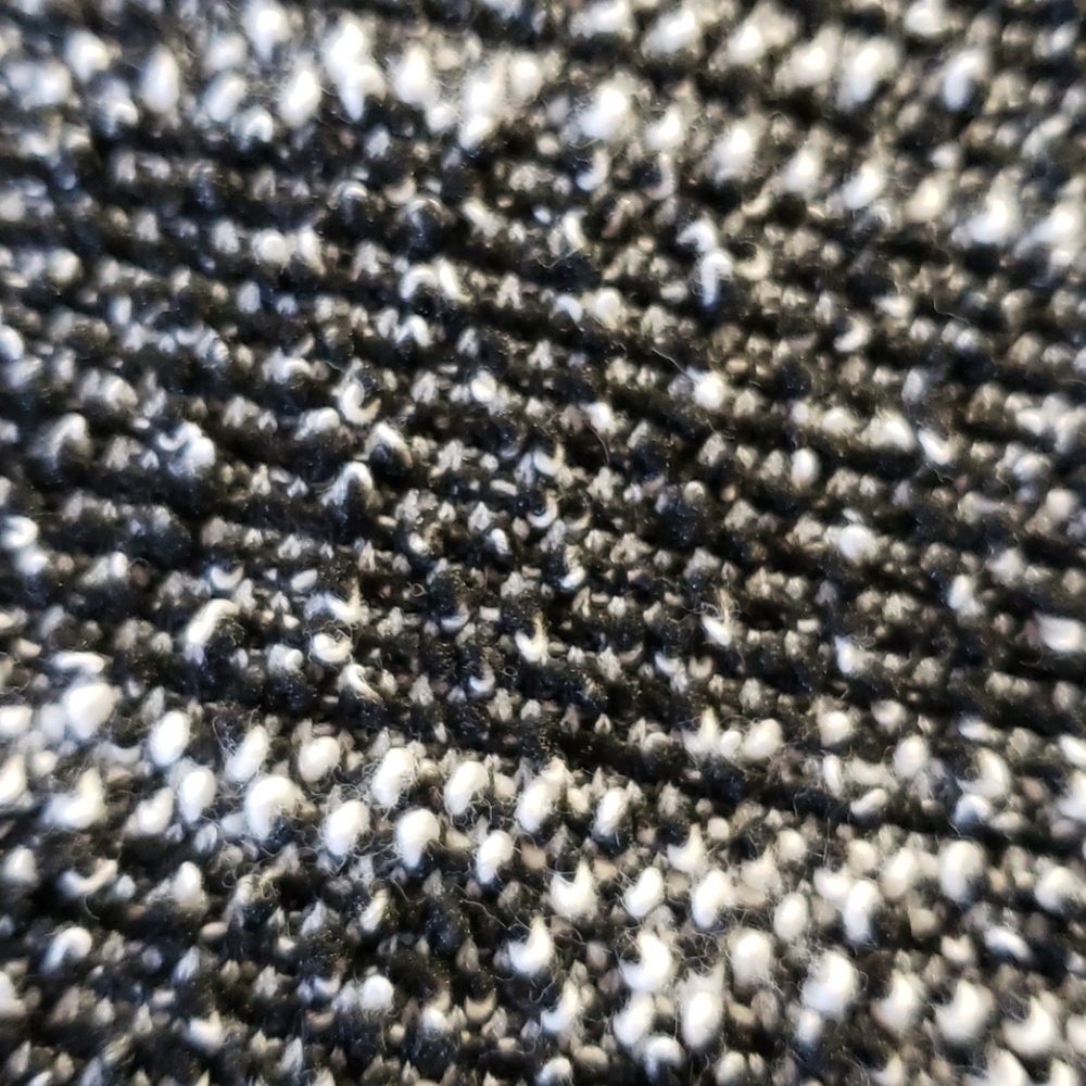 Banana Republic Tweed Knit Black & White Dress Size 12 - Picture 9 of 12